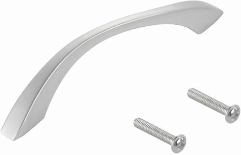 Ручка мебельная 1053 CHROME 96 MM купить в СОМ