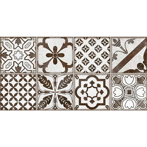 Плитка настенная Alma Ceramica Boho  рельефная, 249х500х8 мм, 9 шт. = 1,1205 кв, м TWU2550BOH17 купить в СОМ