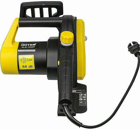 Пила электрическая цепная HUTER ELS-1500Р, 1500 Вт, шина 30.5 см купить в СОМ