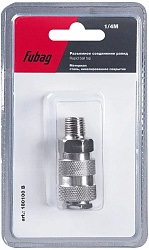 Соединитель Fubag рапид-наружная резьба 1/4"