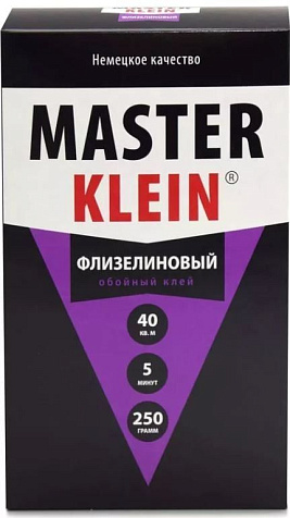 Клей обойный MASTER KLEIN для флизелиновых обоев, 250 гр купить в СОМ
